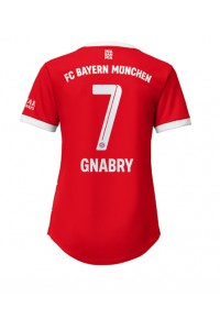 Bayern Munich Serge Gnabry #7 Fotballdrakt Hjemme Klær Dame 2022-23 Korte ermer